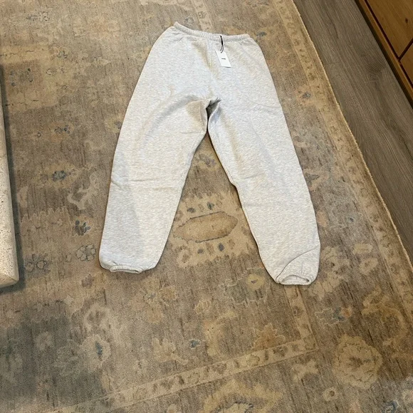 JOAH BROWN OVERSIZED JOGGER PEARL GREY FRENCH TERRY. Size S NWT - Picture 8 of 9